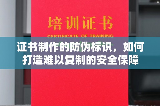 泰州证书制作的防伪标识，如何打造难以复制的安全保障