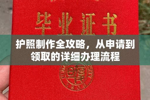 邵阳护照制作全攻略，从申请到领取的详细办理流程